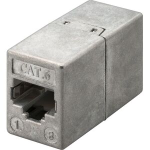Goobay Przelotka RJ45 / RJ45 kat.6 ekranowany (93963)