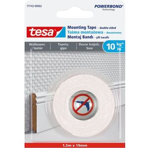 Tesa Taśma montażowa do tapet i tynku 19mm x 1,5m (H7774202)