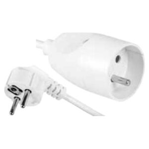 Jonex Przedłużacz z 1 gniazdem z/u 10A OMY 3 x 1mm biały 5m (PS-171)