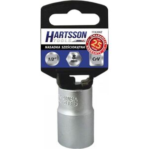 Hartsson Nasadka 6-kątna 1/2" 8mm (17A308Z)