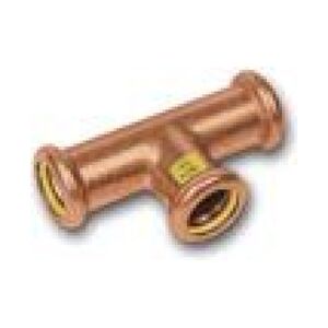 SANHA Trójnik redukcyjny Press Gas miedziany 22 x 15 x 22mm (110130221522)
