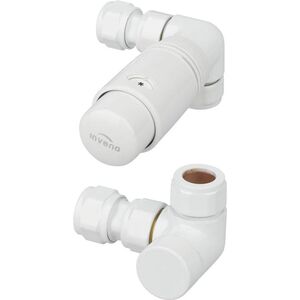 Invena Zestaw termostatyczny OSIOWY 1/2" biały (CD-25-B15)