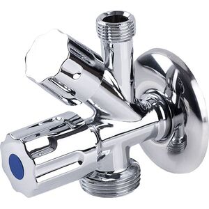 Perfexim Zawór kątowy kombinowany 1/2"x3/8"x3/4"  (02-050-1520-000)