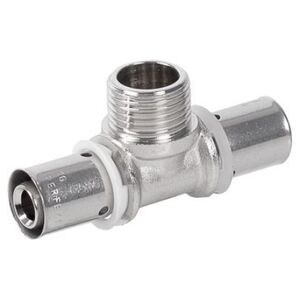 Perfexim Trójnik zaprasowywany wkrętny 739 16xG1/2x16 Z (62-739-1615-000)