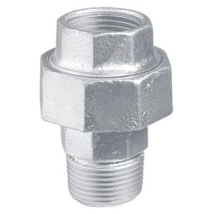 Invena Dwuzłączka czarna 1/2" (41059103)