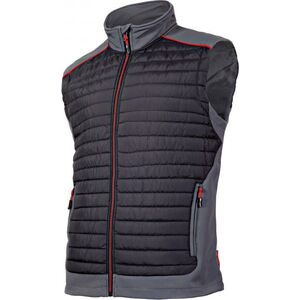 Lahti Pro Bezrękawnik pikowany czarno-szary XXXL (L4130706)