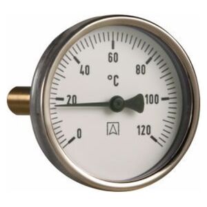 Afriso Termometr bimetaliczny BiTh 80,fi80 mm, 0÷120°C, L 150 mm, G1/2'' ax, kl. 2 (63809)