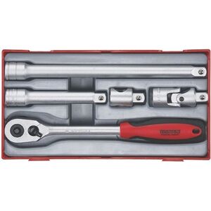 Teng Tools 5-elementowy Zestaw pokrętła zapadkowego 1/2″ TT1205 (03570108)