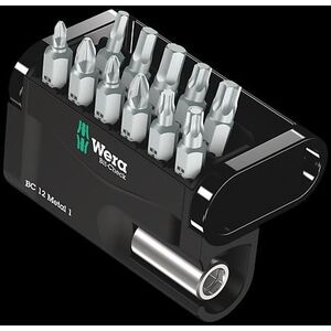 Wera Zestaw Bit-Check 12 Metal 1 + uchwyt uniwersalny z magnesem (05057424001)