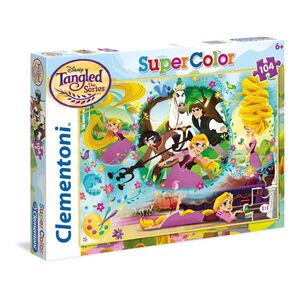Clementoni Puzzle, 104 elementy. Princess - Rapunzel (27084 CLEMENTONI)