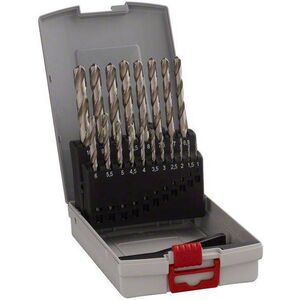 Wiertło Bosch do metalu HSS walcowe 1,5 2 7 4,5 4 5,5 5 1 3 2,5 3,5 6 10 6,5 7,5 8 8,5 9 9,5mm zestaw (2608587013)