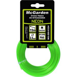 McGarden ŻYŁKA DO WYKASZARKI GWIAZDKA NEON 2.7MM 15M [jm.SZT] - MG-200-0327
