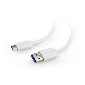 Kabel USB Gembird USB-A - USB-C 3 m Biały (CCP-USB3-AMCM-W-10)