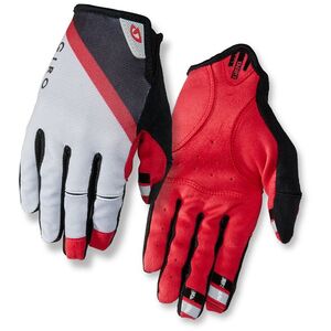 Giro Rękawiczki rowerowe DND grey dark red black r. S (GR-7085560)