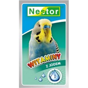 Nestor Witaminy dla małych papug z jodem 20g