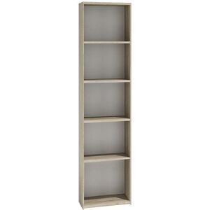 Topeshop Regał 40cm półka szafka książki segregatory sonoma