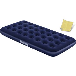 Bestway Materac welurowy Twin 188x99x22cm granatowy (67001-6195)