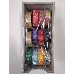 Polsirhurt Wstążka ozdobna H027 kolor nadruk 16mmx3m
