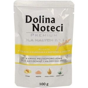 Dolina Noteci DOLINA NOTECI PIES 100g JUNIOR żołądki / kurczaka /SASZETKA/12