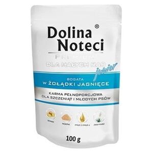 Dolina Noteci Pies Junior żołądki jagnięce saszetka - 100g