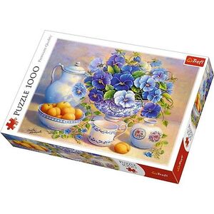 Trefl Puzzle 1000 elementów - Niebieski bukiet (GXP-645608)