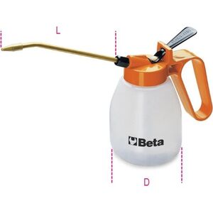 Beta Tools BETA OLEJARKA CIŚNIENIOWA BETA 1752 RURKA METALOWĄ ( poj. 500 cc ) BE1752-500