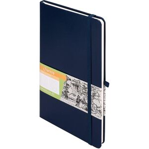 Antra Notes A5 Linia Romantyzm Granatowy