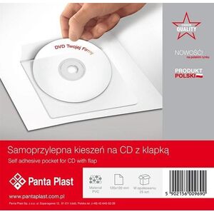 Panta Plast Kieszeń samoprzylepna na CD