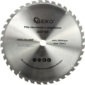 Geko tarcza do drewna 450x32x40T (G00165)