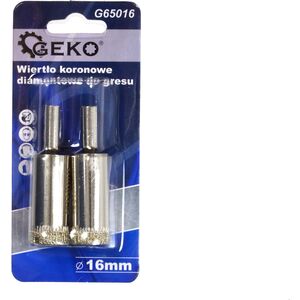 Wiertło Geko Wiertło koronowe diamentowe do gresu 16mm (2/50)