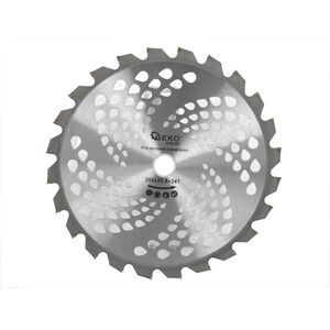 Geko Tarcza z widią do podkaszarki spalinowej 255x25,4mmx24T (50)