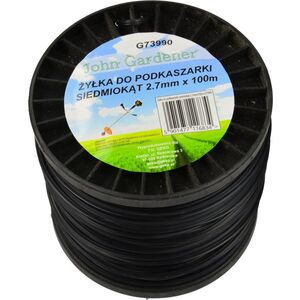 Geko Żyłka do podkaszarki siedmiokąt 2,7mmx100m(24)