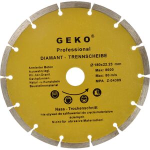 Geko Tarcza diam.180mm segment.GEKO PROFI(50)