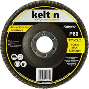 Geko tarcza listkowa lamelkowa 125mm P60 (10/200)