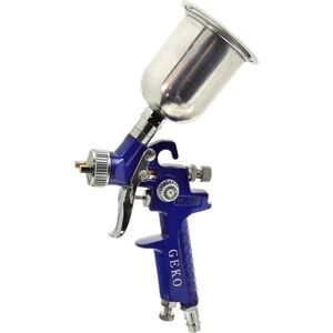 Geko Pistolet lak.HVLP mini 125ml 0,8mm,metal. zbiornik(20)