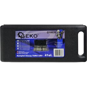 Geko Kpl.kluczy torx CRV 41el. plastic box (10)