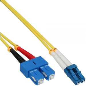 InLine InLine Fiber Optical Duplex Cable, LC/SC, 9/125µm, OS2, 10m