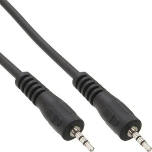 Kabel InLine Jack 2.5mm - Jack 2.5mm 0.5m czarny (99936I)