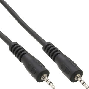 Kabel InLine Jack 2.5mm - Jack 2.5mm 5m czarny (99936G)