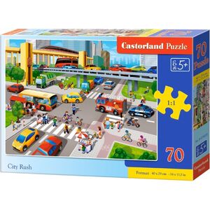 Castorland Puzzle City Rush 70 elementów (290212)