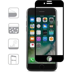 Moshi Moshi Ionglass - Szkło Ochronne Na Ekran Do Iphone 8 / 7 / 6s / 6 (black)