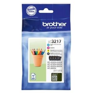 Tusz Brother tusz oryginalny LC-3217 (Cyan, Magenta, Yellow, Black)