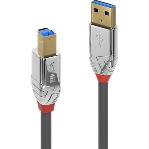 Kabel USB Lindy USB-A - USB-B 2 m Czarny (36662)