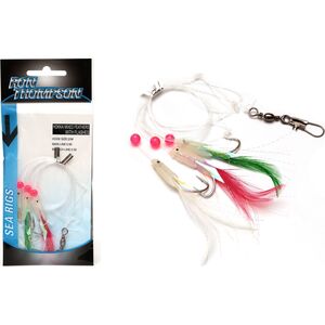 Ron Thompson Rig6 Hokkai w/Flash and Mixed Feathers 3 #2 Silver Hook (42609)