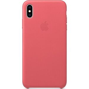 Apple Etui skórzane iPhone XS Max - zgaszony róż-MTEX2ZM/A
