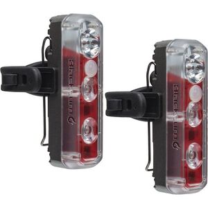 Blackburn Zestaw Lampki 2'FER XL USB przód 200 lumenów tył 40 lumenów czarna 2szt
