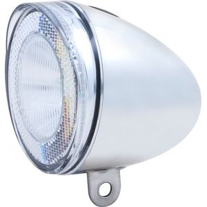 SPANNINGA Lampka przednia Swingo XB 10luxów/50 lumenów+ baterie chrom (SNG-H070017)
