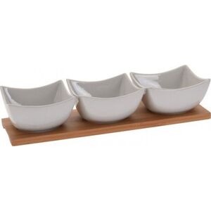 Excellent Houseware Serviravimo indelių rinkinys, 3 dalių