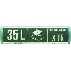 Skubis worki na śmieci BIO 35L, 15 sztuk (7626469)