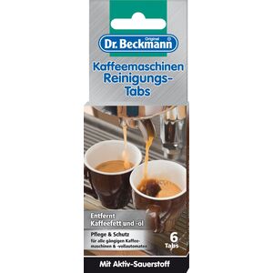 Dr. Beckmann Tabletki do czyszczenia ekspresów 6szt.